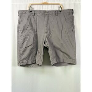 Polo Ralph Lauren Classic Fit 9" Chino Shorts Grey Stretch Cotton Twill Mens 44T
